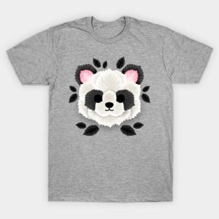 Panda of leaves T-Shirt